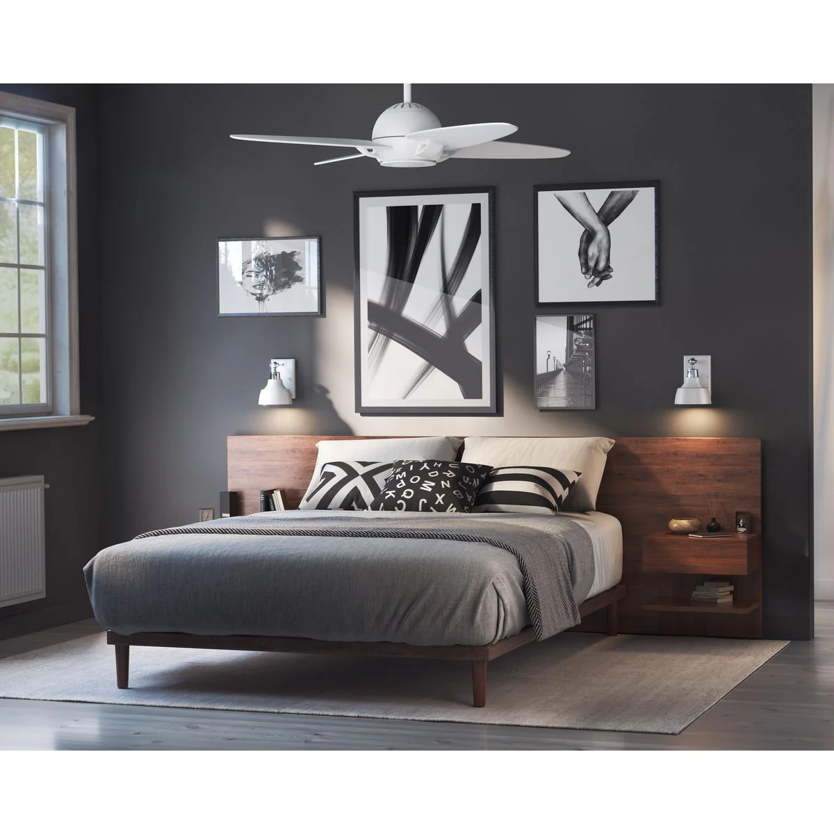 Soar Collection 54" 4 Blade Fan w/ LED Light - Image 5
