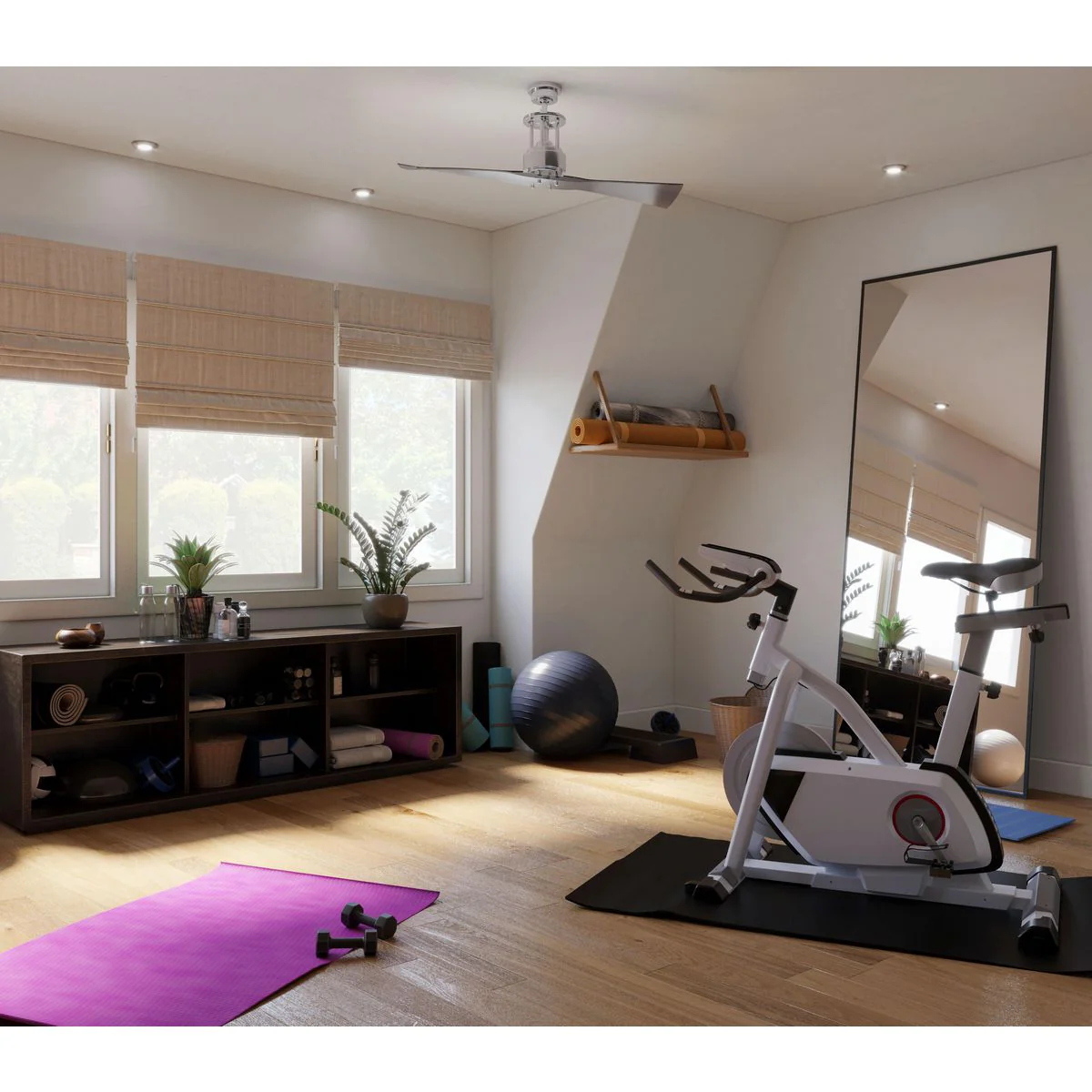 Spades Collection 56" Two Blade Ceiling Fan - Image 6