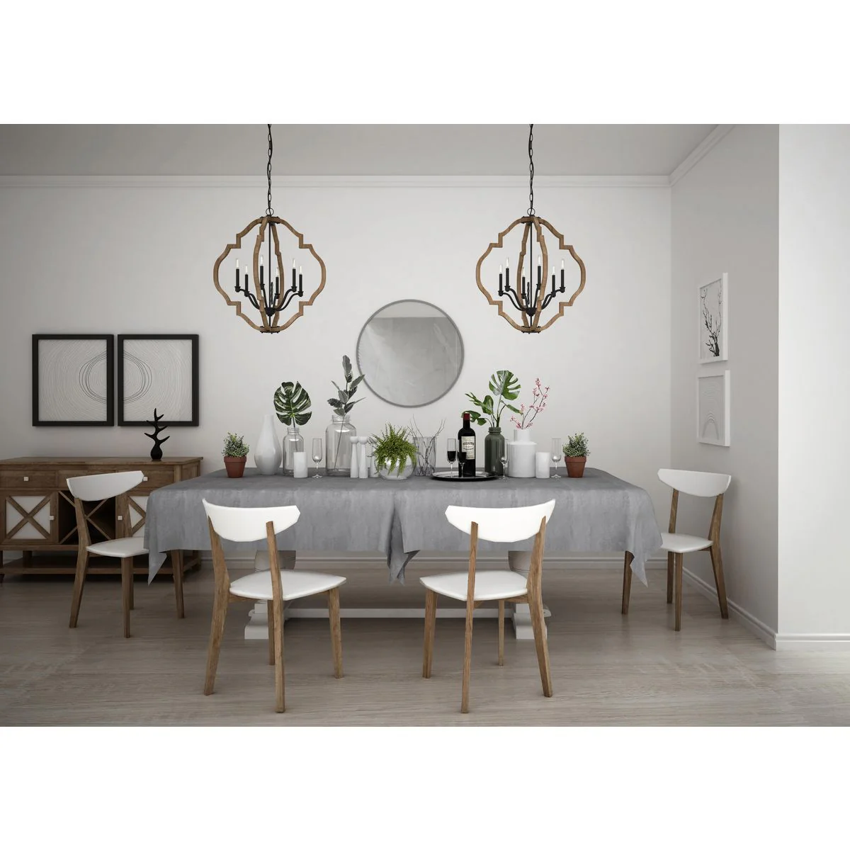 Spicewood Collection Six-Light Chandelier Light - Image 2