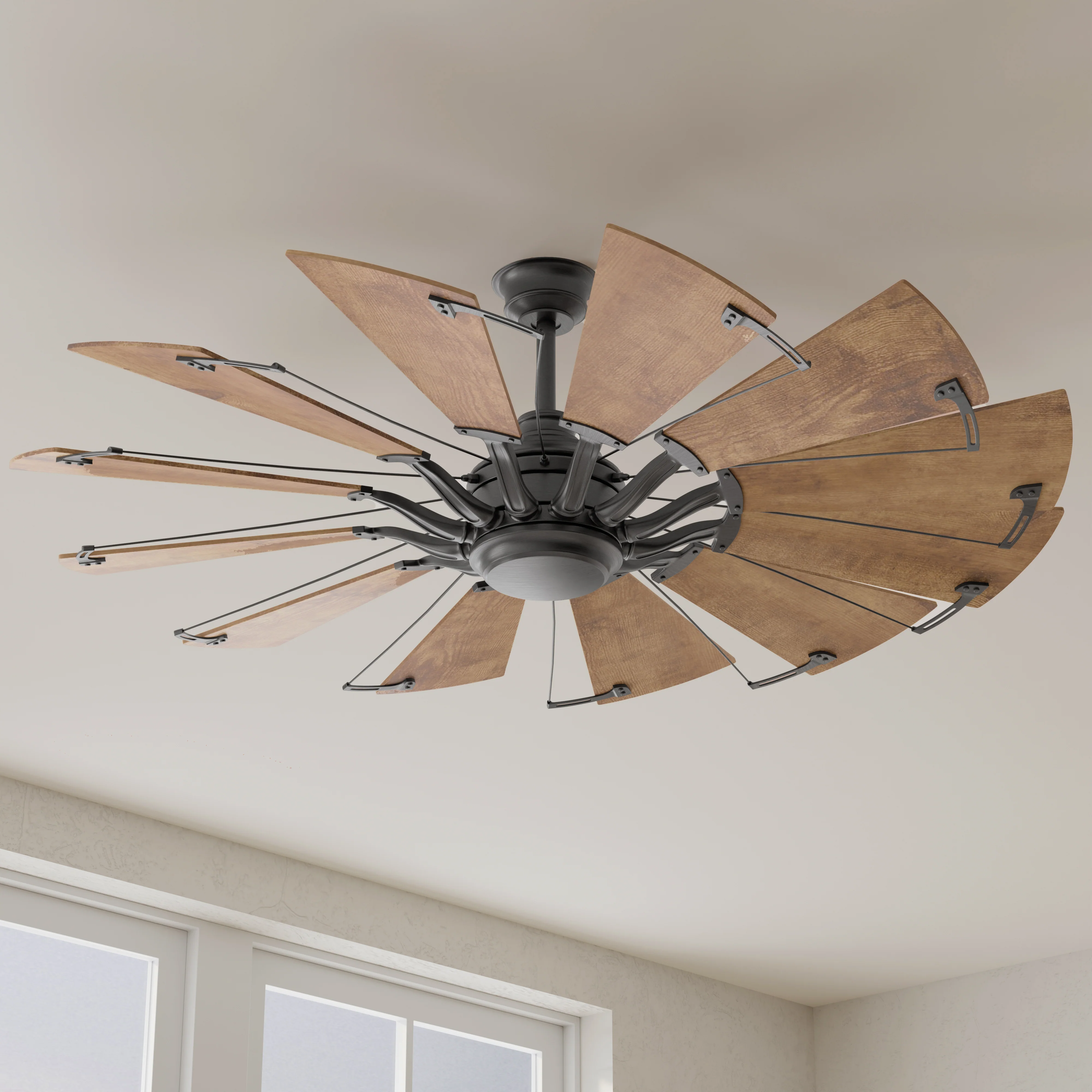 Springer Collection 60" Twelve-Blade 60" Ceiling Fan - Image 3