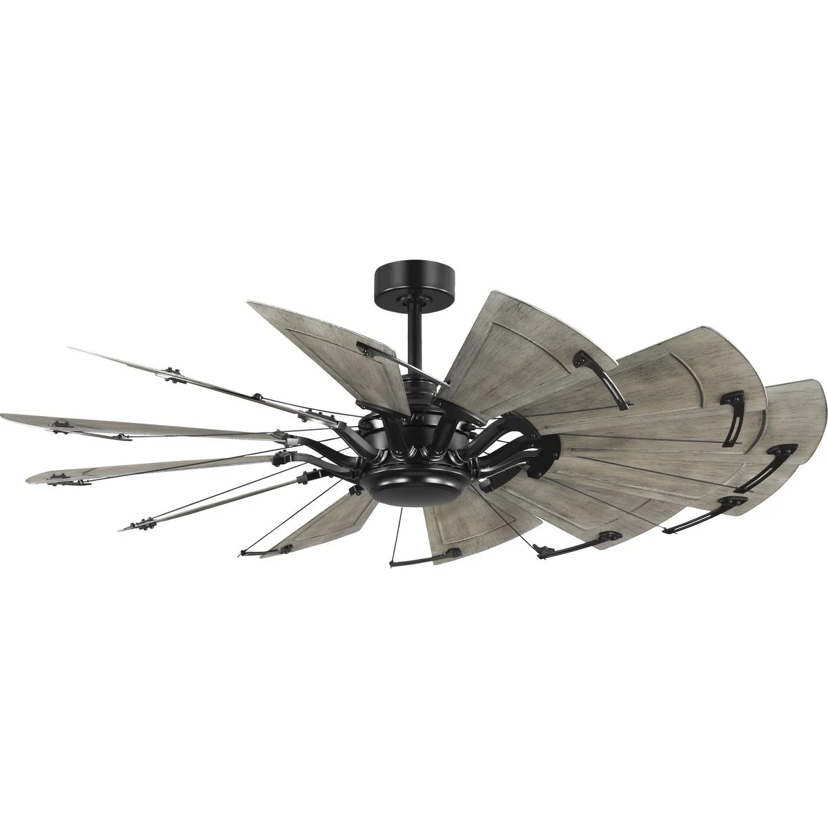 Springer II Collection 60-in Twelve-Blade Windmill Ceiling Fan - Image 5