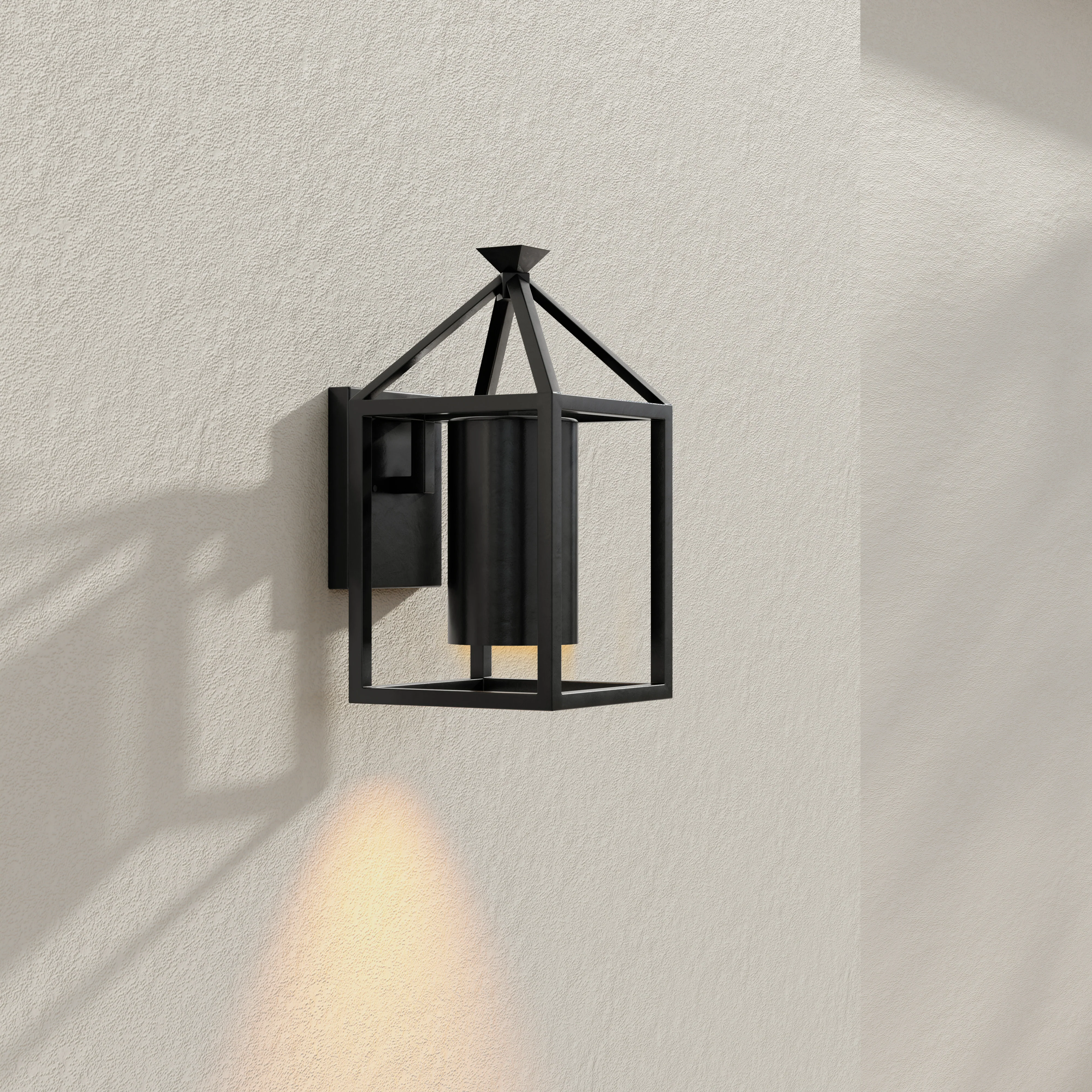 Stallworth Collection One-Light Outdoor Medium Wall Lantern - Image 2