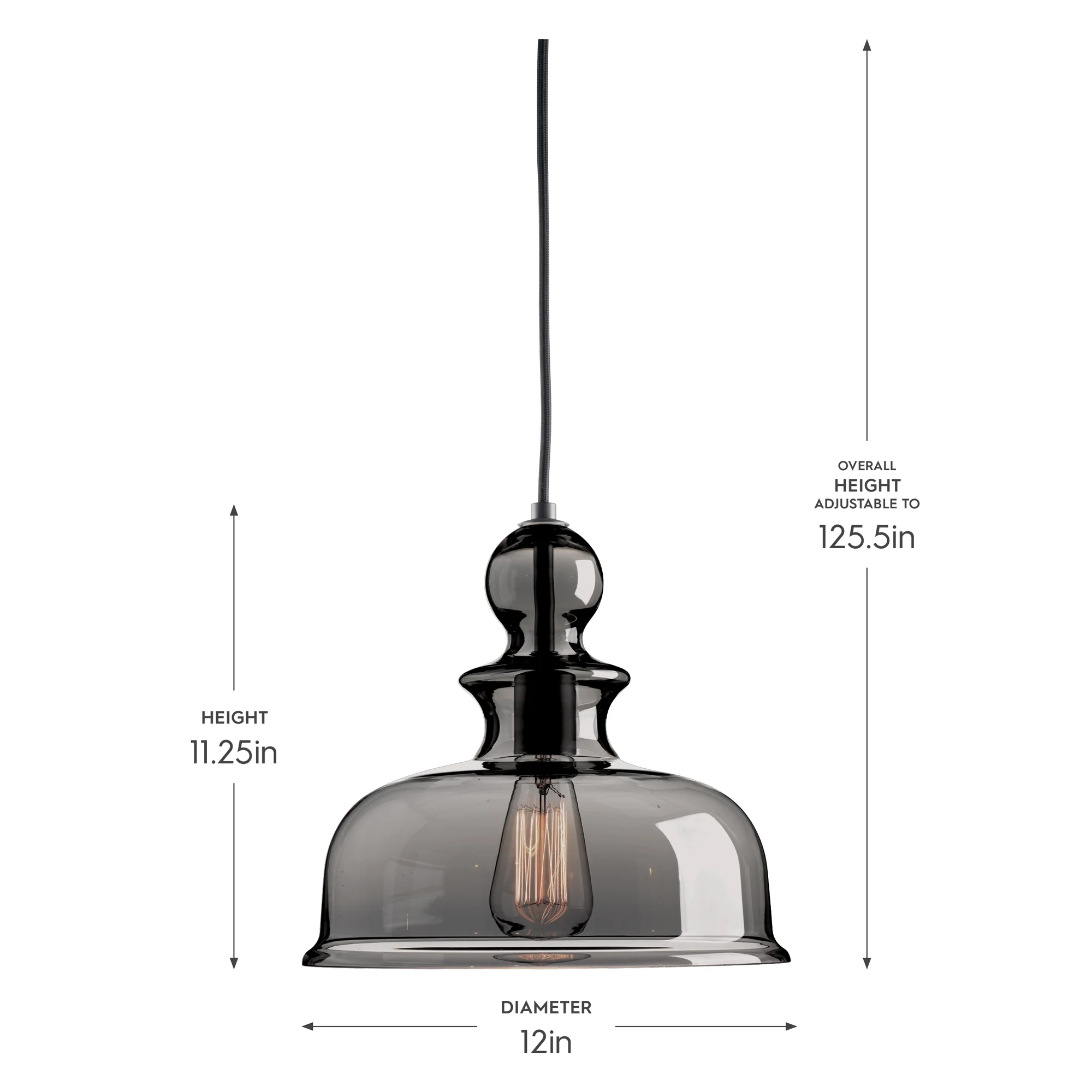 Staunton Collection One-Light Pendant Light P5332 - Image 8