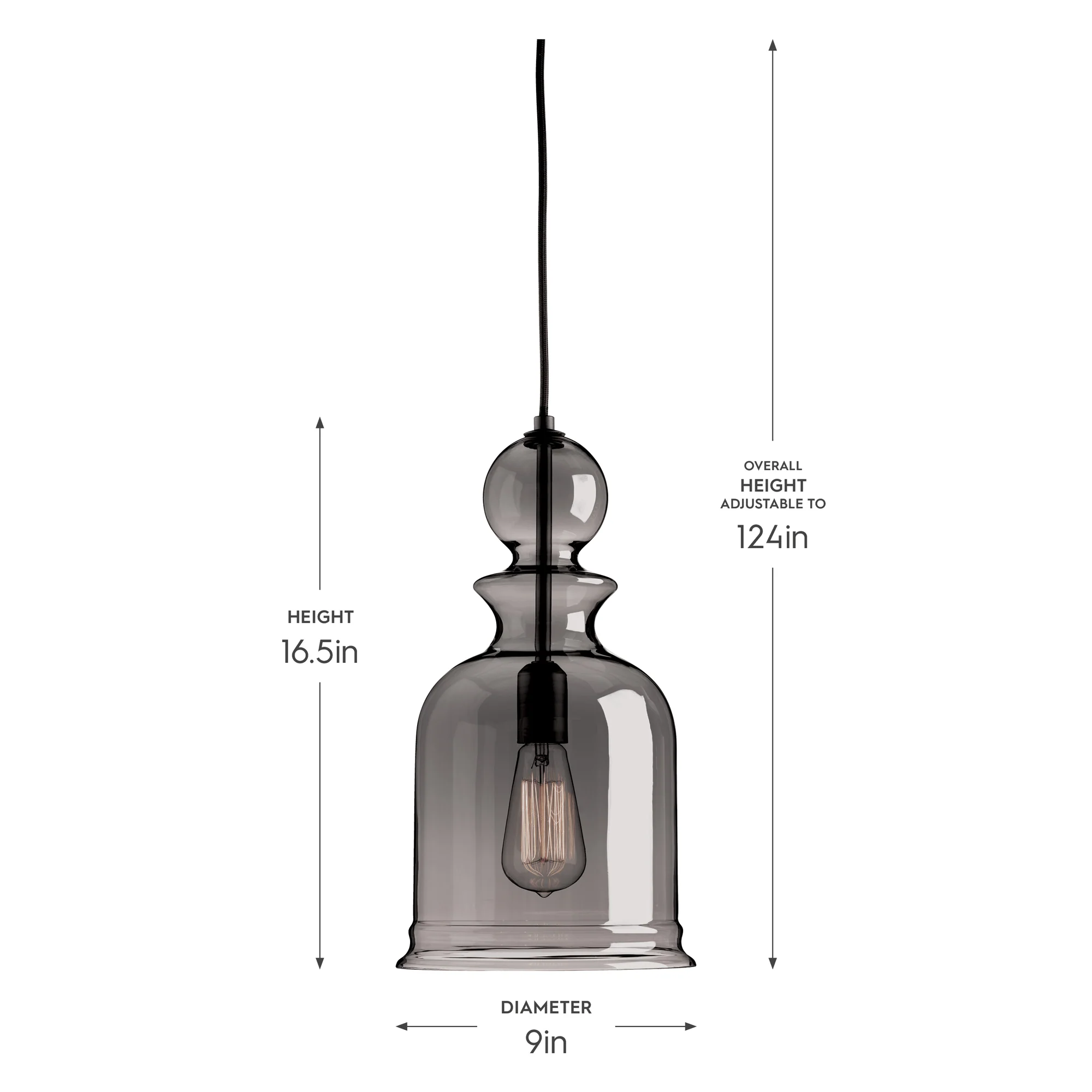 Staunton Collection One-Light Pendant Light P5333 - Image 8