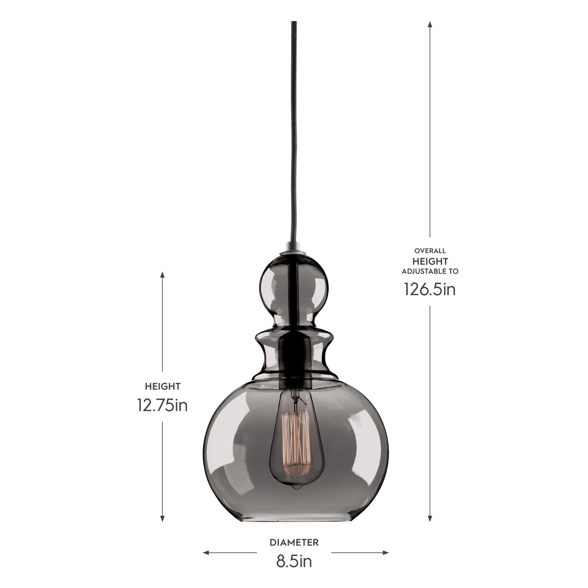 Staunton Collection One-Light Pendant Light P5334 - Image 7