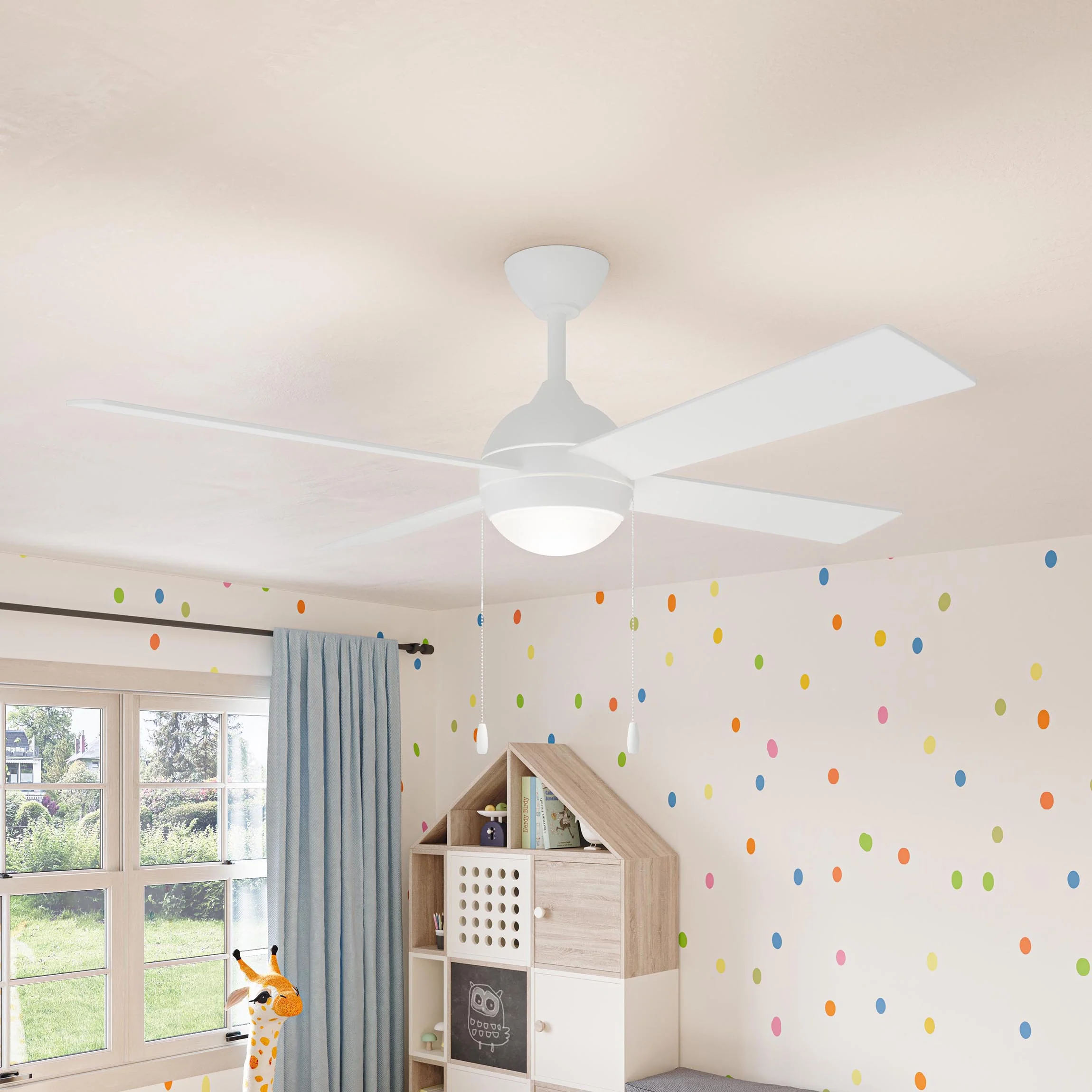 Tavo Collection 52-in. Four-Blade LED Modern Ceiling Fan - Image 31