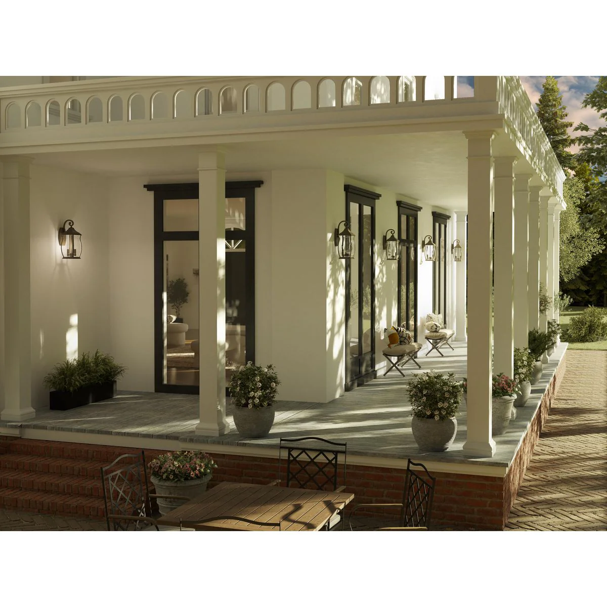 Township Collection Two-Light Medium Wall Lantern - Image 2