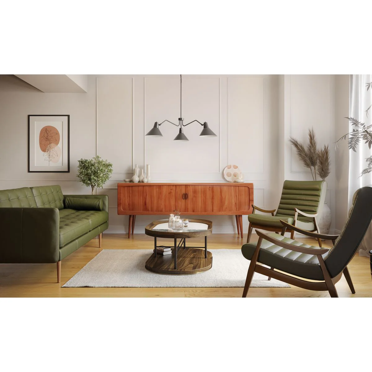 Trimble Collection Three-Light Chandelier - Image 4