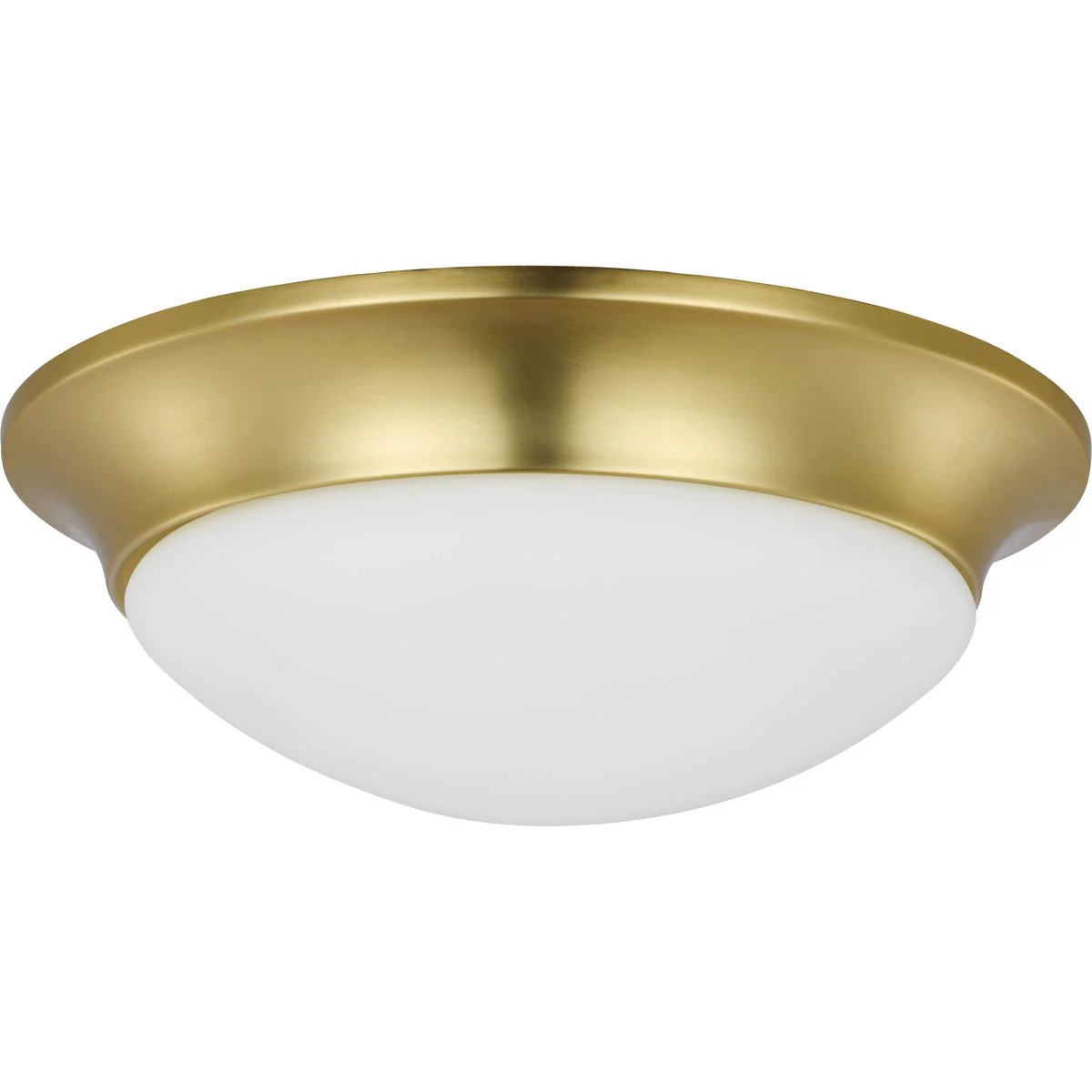 Two-Light 14" Etched Glass Flush Mount - Image 3
