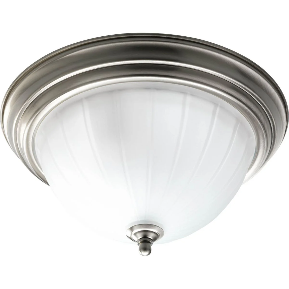 Two-Light Melon 13-1/4" Close-to-Ceiling - Image 2