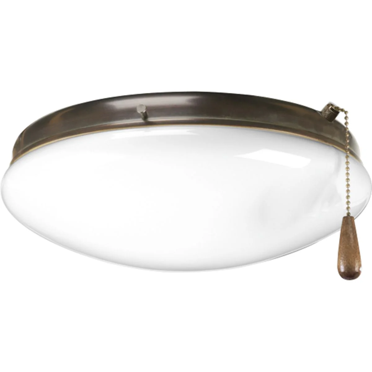 Two-Light Universal Opal Glass Fan Light Kit - Image 4