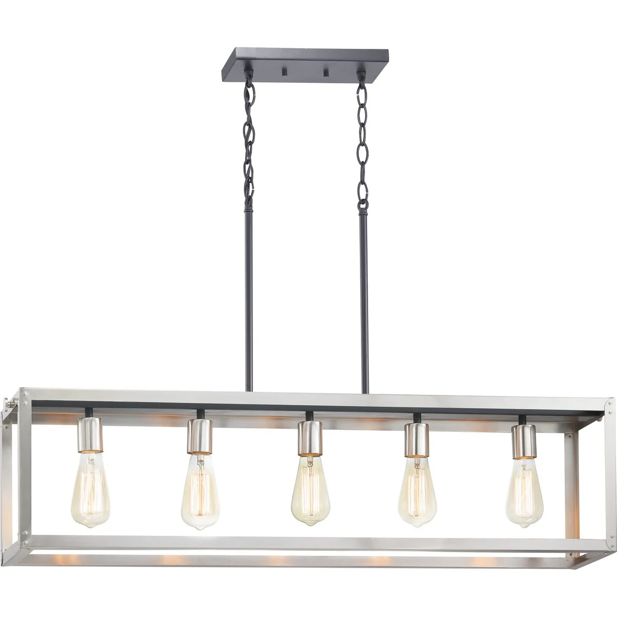 Union Square Collection Five-Light Chandelier Light