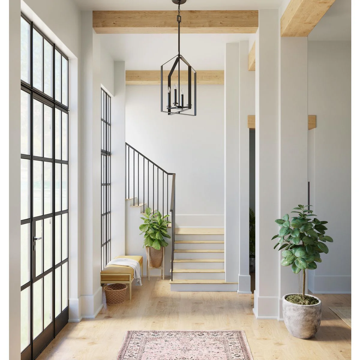 Vertex Collection Four-Light Foyer Light - Image 4
