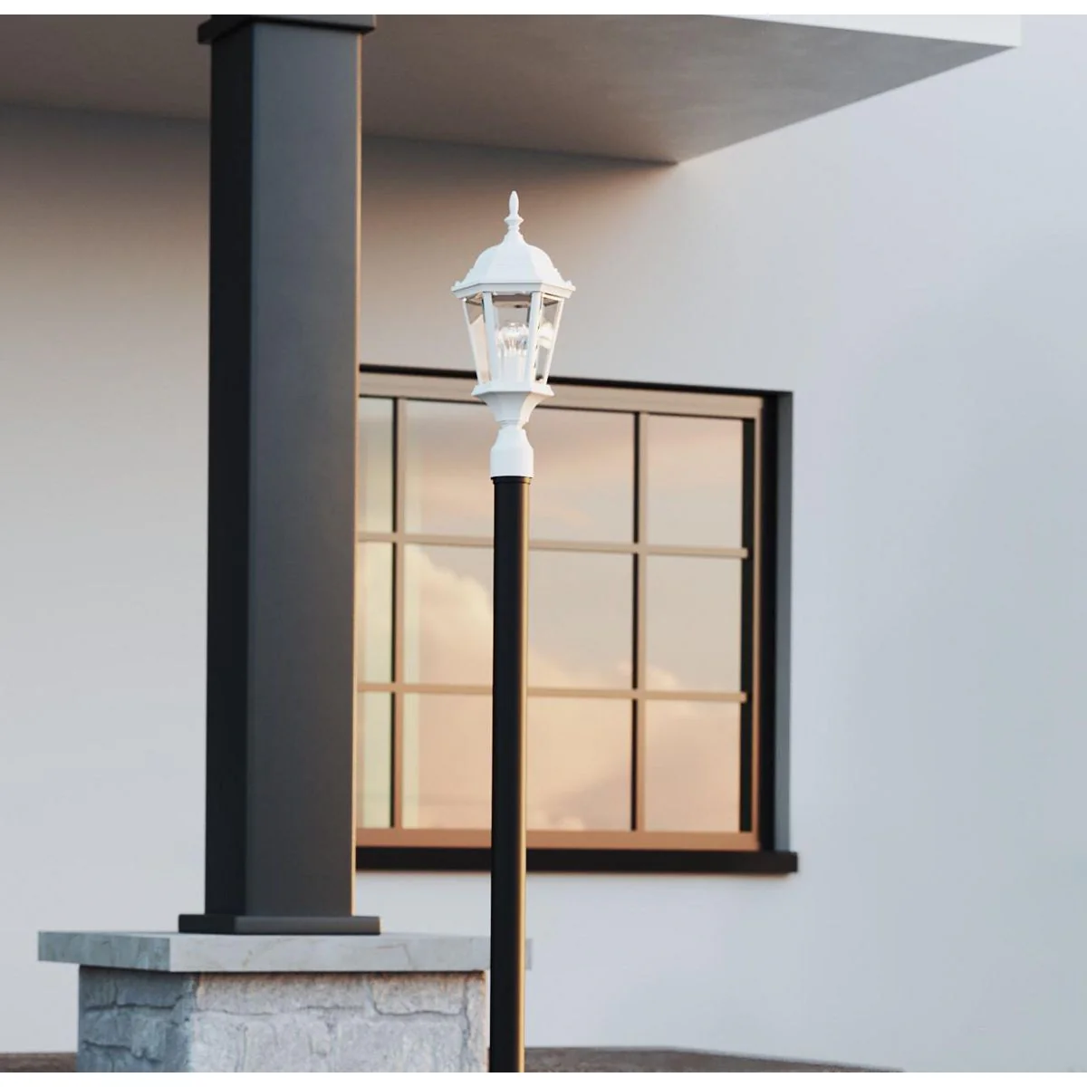 Welbourne Collection One-Light Post Lantern - Image 4