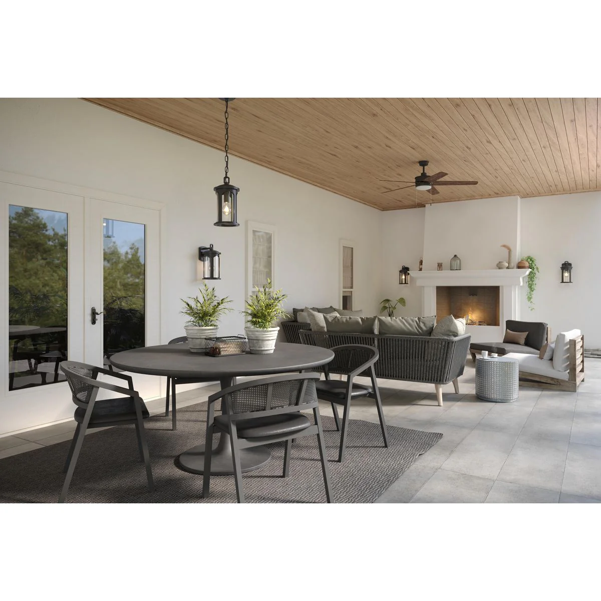 Whirl Collection 60" Five Blade Ceiling Fan - Image 6