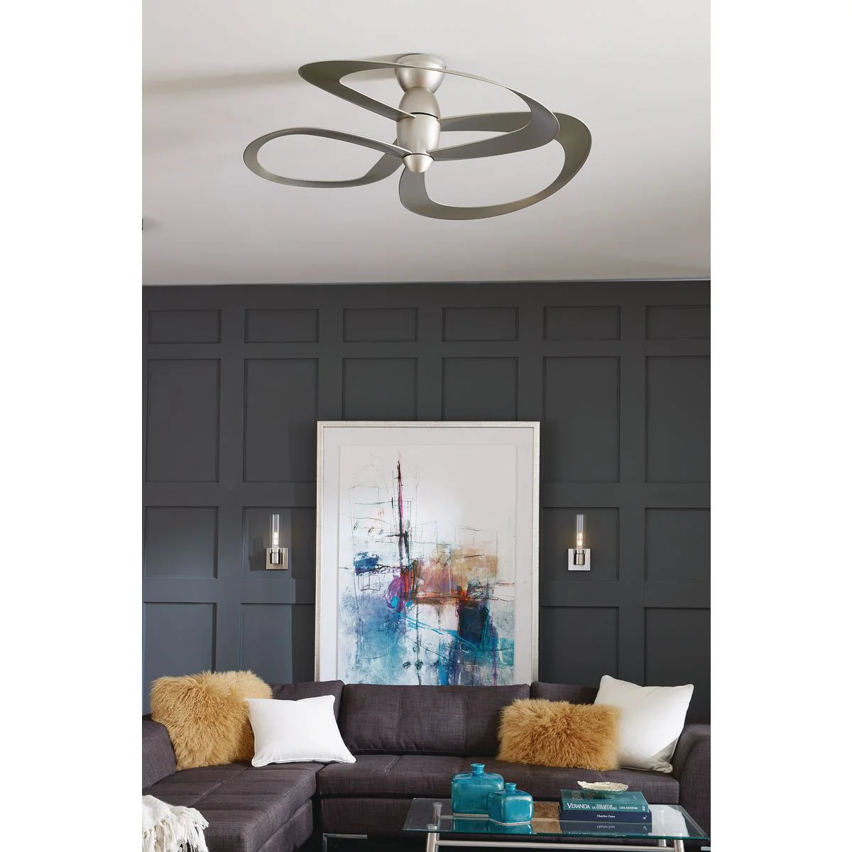 Willacy Collection 3-Blade 48-Inch DC Motor Ceiling Fan - Image 6