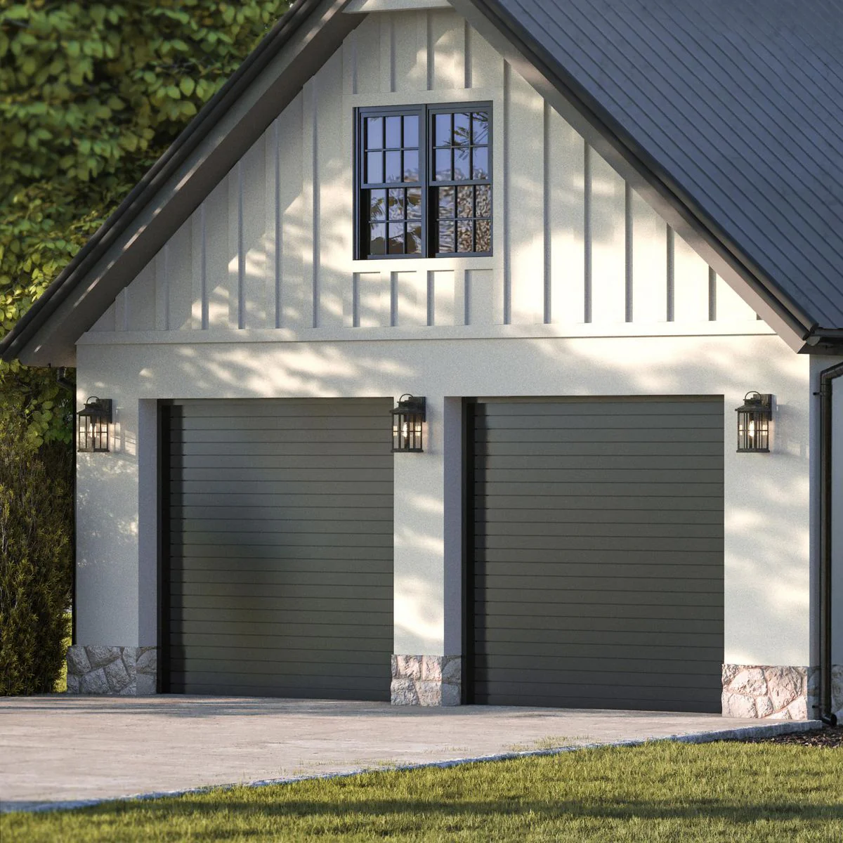 Williamston Collection One-Light Clear Glass Medium Outdoor Wall Lantern - Image 5